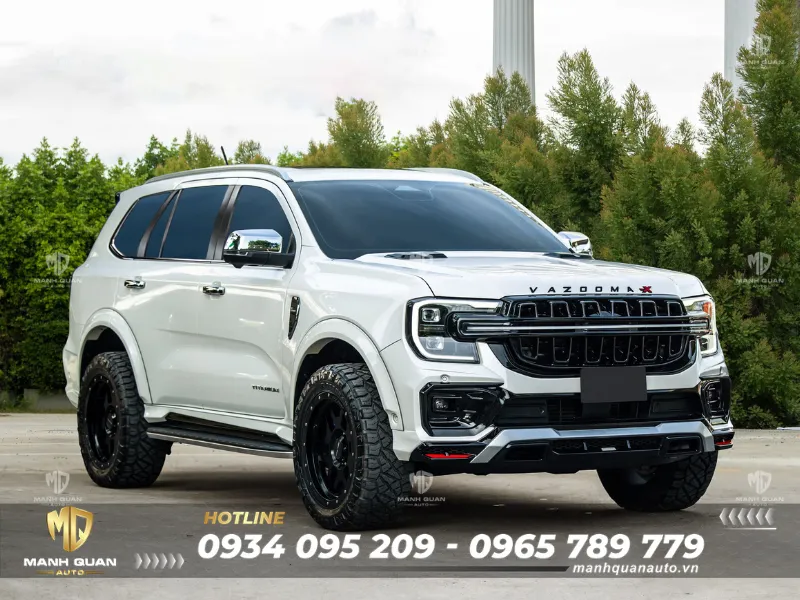 Body kit Ford Everest 2022-2025 mẫu Vazooma