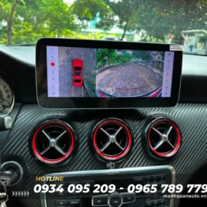 Màn hình android liền camera cho Mercedes Benz A Class 2011-2018