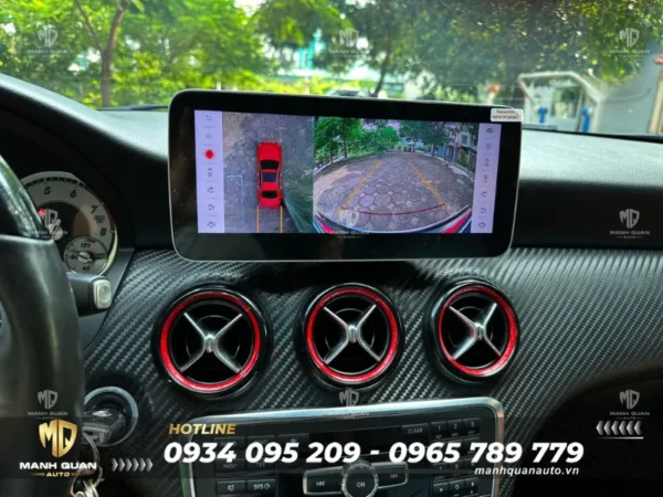 Màn hình android liền camera cho Mercedes Benz A Class 2011-2018