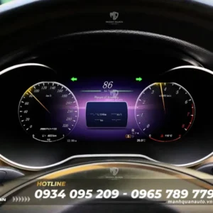 Màn Hình Đồng Hồ LCD Mercedes C & GLC 2015-2019 12.3” Màn hình đồng hồ LCD Mercedes C & GLC 2015-2019