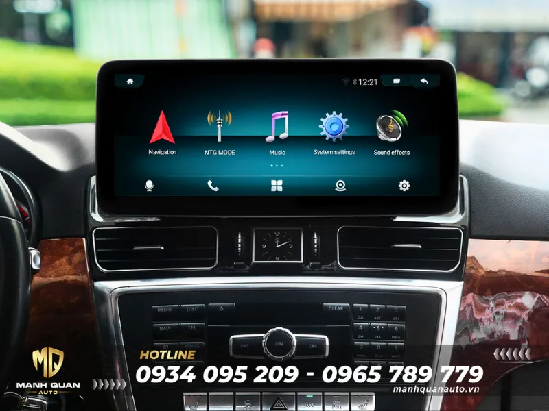 Màn Hình Android Fly Cho Mercedes GL/ML 2012-2015 12.3 inch