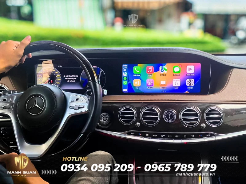 Màn hình Fly cho Mercedes S-Class W222 2014-2017