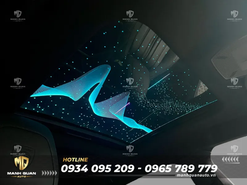 Led trần cửa sổ trời Peugeot 408