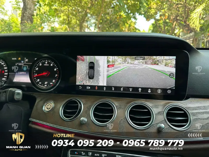 Màn hình Fly cho Mercedes E-Class W213 2016-2019 có 360