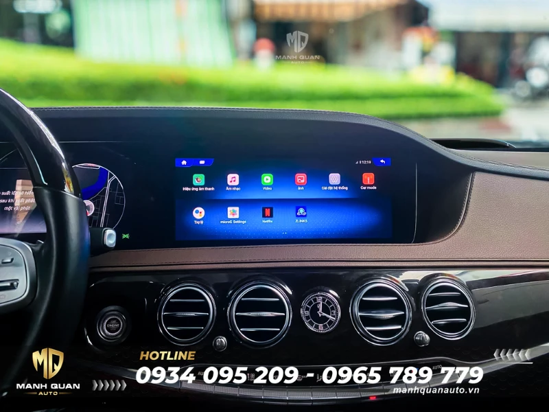 Màn hình Fly cho Mercedes S-Class W222 2014-2017