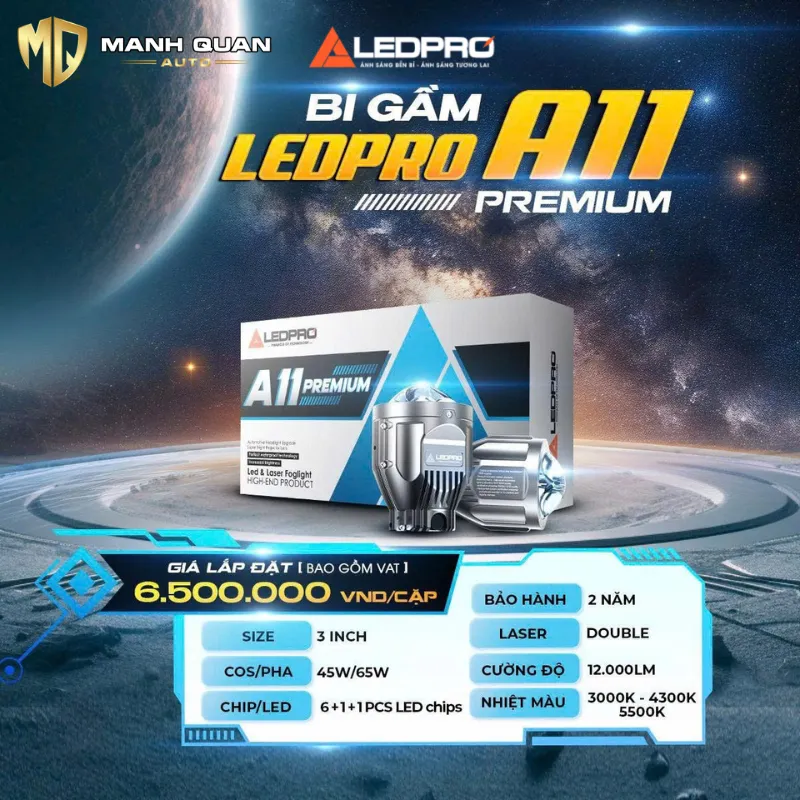 Bảng giá bi gầm LedPro A11 Premium