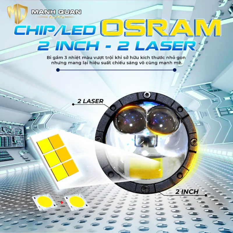 Độ bi gầm Led Pro A8 Special