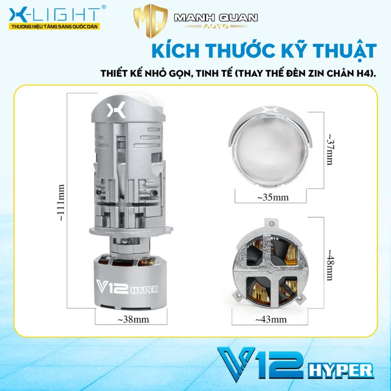 Bi Led Mini X-light V12 Hyper