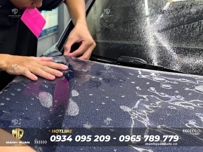 Cách Chăm Sóc Xe Sau Khi Dán PPF Đúng Kỹ Thuật Dán PPF cho Honda CRV 2024