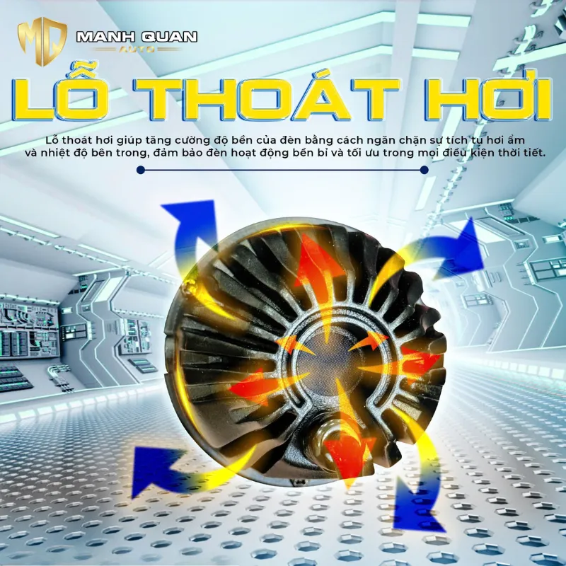 Độ bi gầm LedPro A8 Special