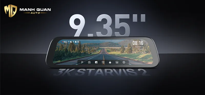 Camera hành trình gương 70mai S500