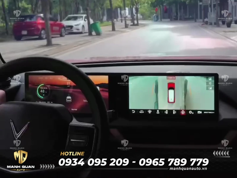 Màn hình Gotech GT-VF3 360 có ADAS