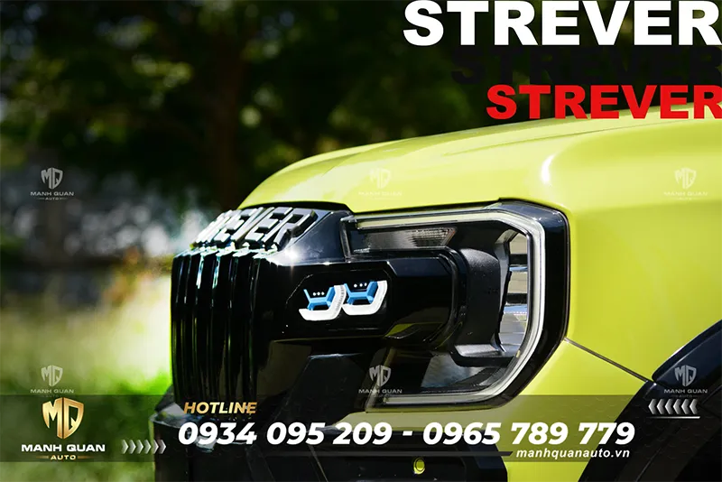 Bodykit Ford Everest 2022-2025 mẫu Strever