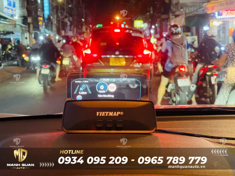 HUD kính lái Vietmap H50