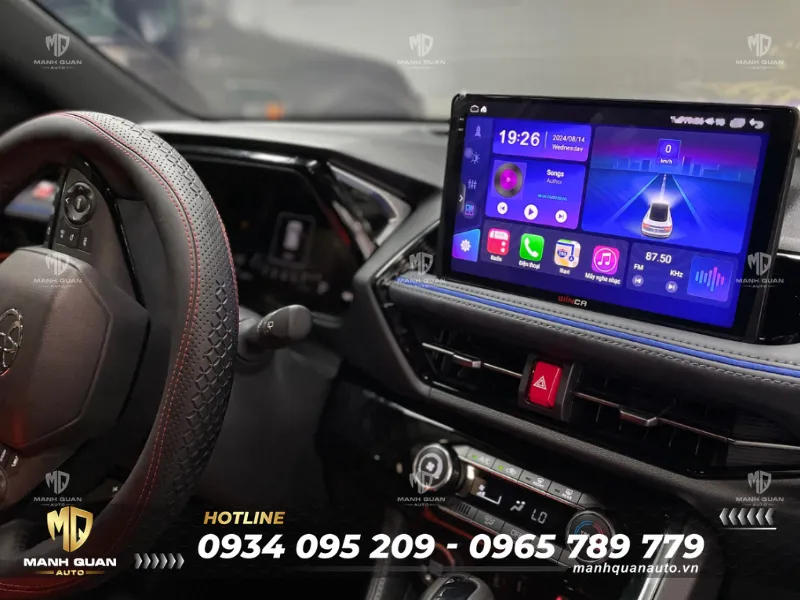 Màn hình android Yaris Cross