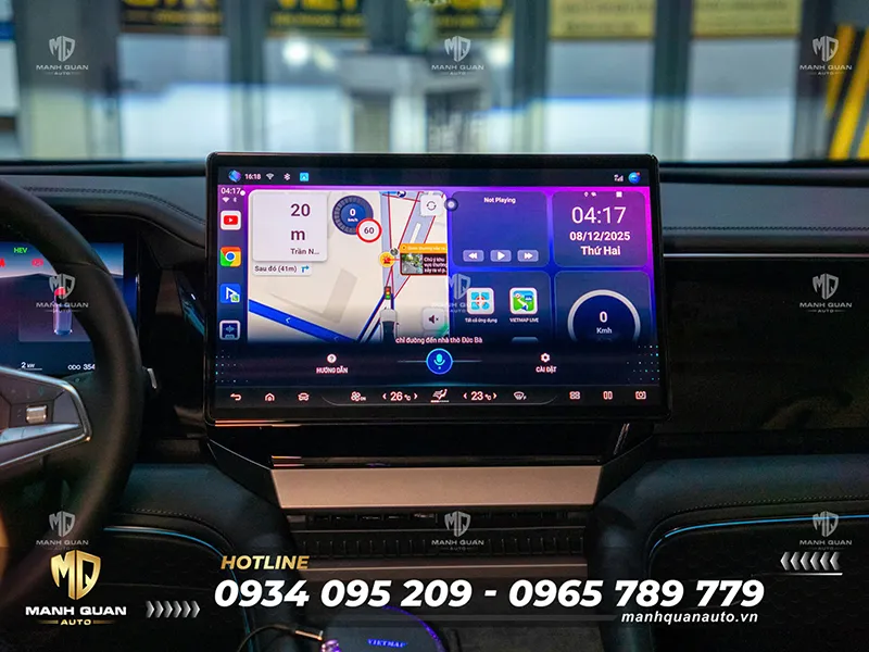 Tổng Hợp Phụ Kiện BYD M9 Độ Đẹp, Cần Thiết Android box cho BYD M9