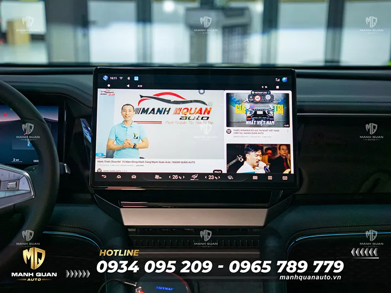 Tổng Hợp Phụ Kiện BYD M9 Độ Đẹp, Cần Thiết Android box cho BYD M9