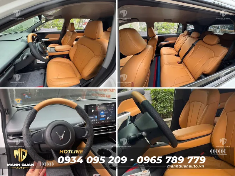 Bọc Ghế Da VinFast Limo Green Bọc ghế da Limo Green