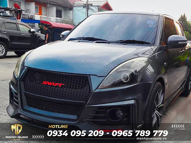 Body Kit Cản Trước Suzuki Swift 2012–2017 Mẫu R8 Body Kit Cản Trước Suzuki Swift 2012–2017 Mẫu R8