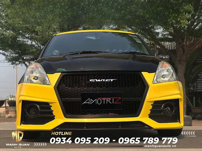 Body Kit Cản Trước Suzuki Swift 2012–2017 Mẫu R8 Body Kit Cản Trước Suzuki Swift 2012–2017 Mẫu R8