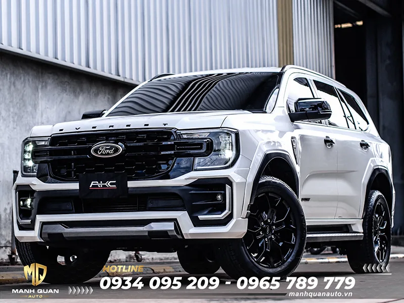 Body Kit Ford Everest 2022 Mẫu AKC V1
