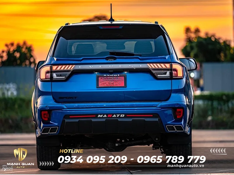 Body Kit Ford Everest 2023 Mẫu Masato Body Kit Ford Everest 2023 Mẫu Masato