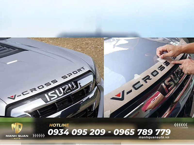 Body kit ISUZU D-MAX V-CROSS Mẫu Freeform Body kit ISUZU D-MAX V-CROSS Freeform