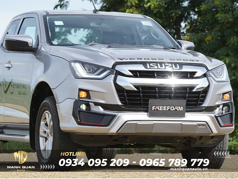 Body kit ISUZU D-MAX V-CROSS Mẫu Freeform Body kit ISUZU D-MAX V-CROSS Freeform