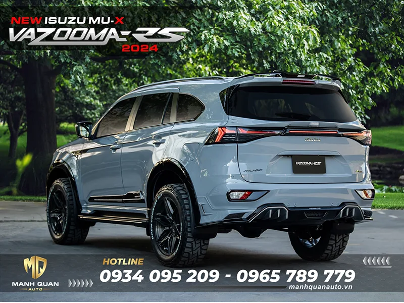 Body Kit ISUZU MU-X 2024 Mẫu Vazooma RS Body Kit ISUZU MU-X 2024 Mẫu Vazooma RS