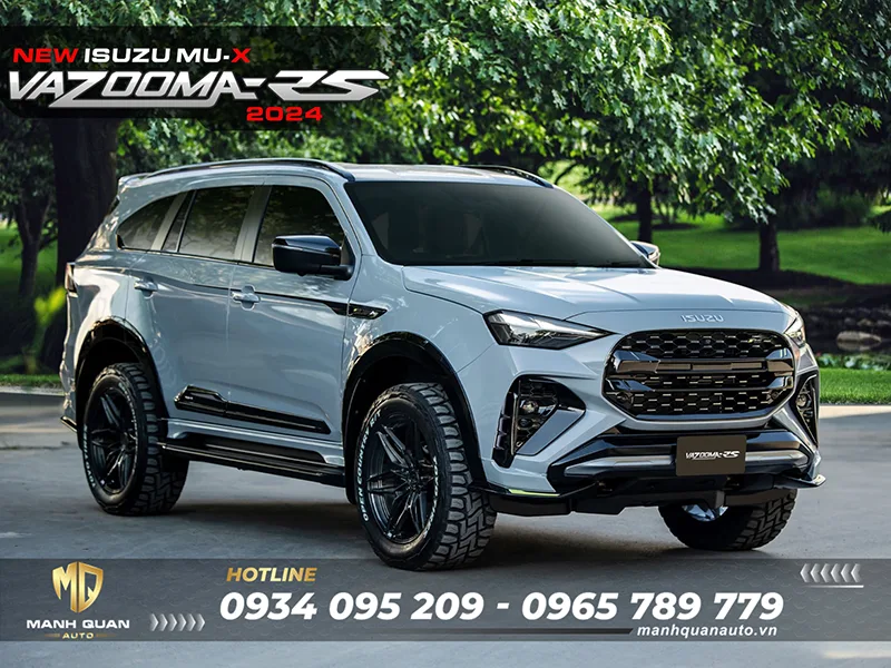 Body Kit ISUZU MU-X 2024 Mẫu Vazooma RS Body Kit ISUZU MU-X 2024 Mẫu Vazooma RS