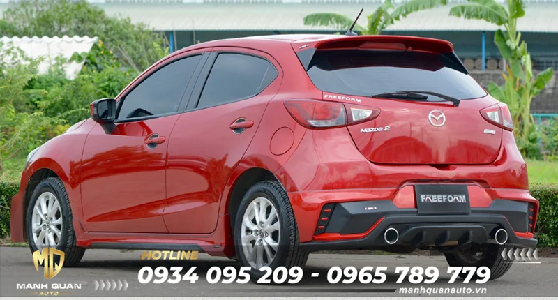 Body Kit Mazda 2 2019 Hatchback Mẫu Freeform Body Kit Mazda 2 2019 Hatchback Mẫu Freeform