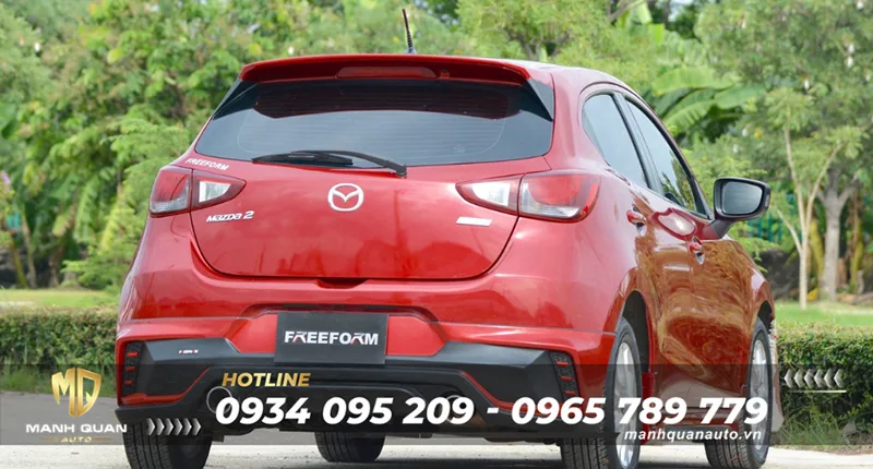 Body Kit Mazda 2 2019 Hatchback Mẫu Freeform Body Kit Mazda 2 2019 Hatchback Mẫu Freeform