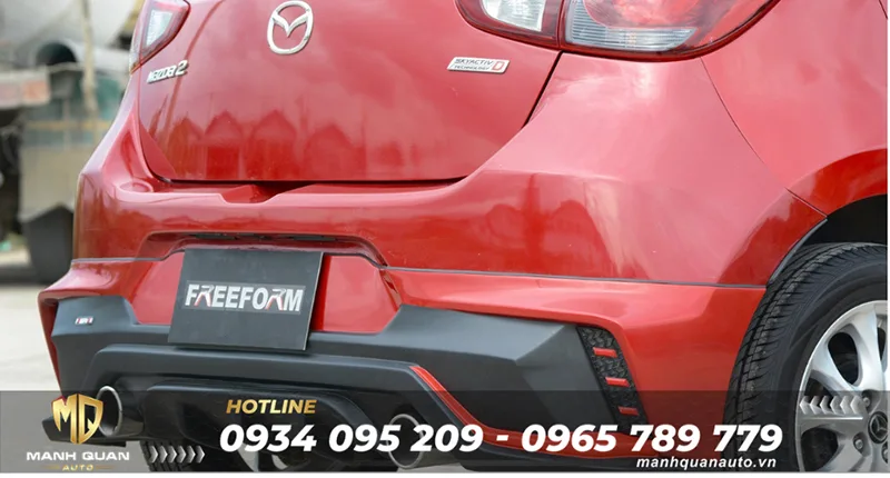 Body Kit Mazda 2 2019 Hatchback Mẫu Freeform Body Kit Mazda 2 2019 Hatchback Mẫu Freeform