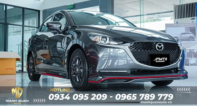 Body Kit MAZDA 2 2020–2023 Sedan Mẫu FMT Body Kit MAZDA 2 2020–2023 Sedan Mẫu FMT