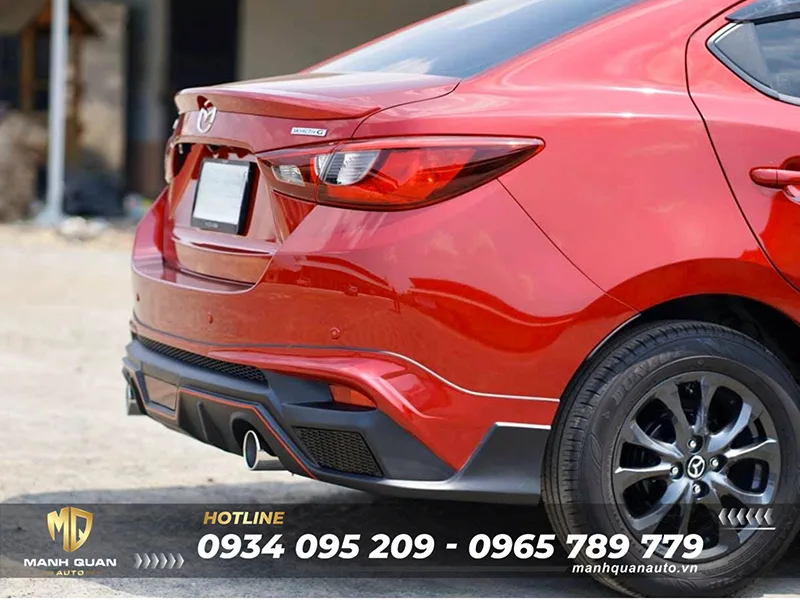 Body Kit Mazda 2 2020–2023 Sedan Mẫu Freeform Body Kit Mazda 2 2020–2023 Sedan Mẫu Freeform