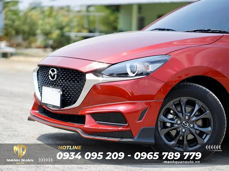 Body Kit Mazda 2 2020–2023 Sedan Mẫu Freeform Body Kit Mazda 2 2020–2023 Sedan Mẫu Freeform