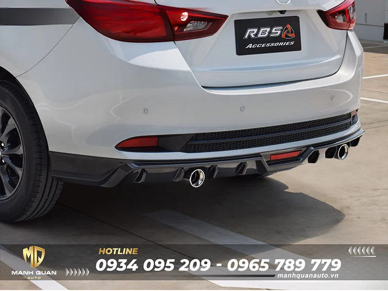 Body Kit Mazda 2 2024 Sedan Mẫu RBS
