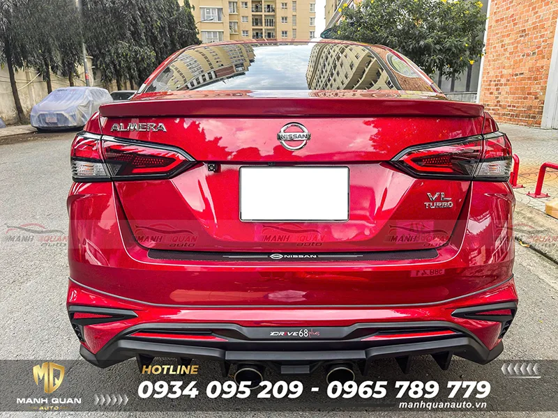 Body Kit Nissan Almera 2020 Mẫu Driver 68 Plus Body Kit Nissan Almera 2020 Mẫu Driver 68 Plus
