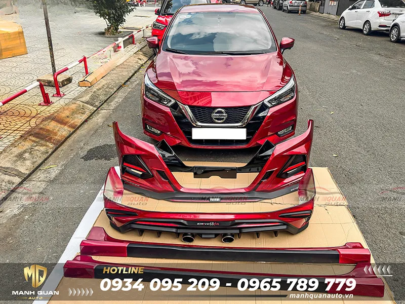 Body Kit Nissan Almera 2020 Mẫu Driver 68 Plus Body Kit Nissan Almera 2020 Mẫu Driver 68 Plus