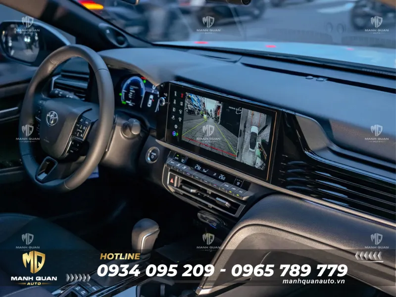 Camera 360 Độ Toyota Camry 2025 Camera 360 độ Toyota Camry 2025