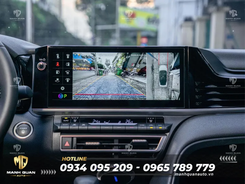 Camera 360 Độ Toyota Camry 2025 Camera 360 độ Toyota Camry 2025