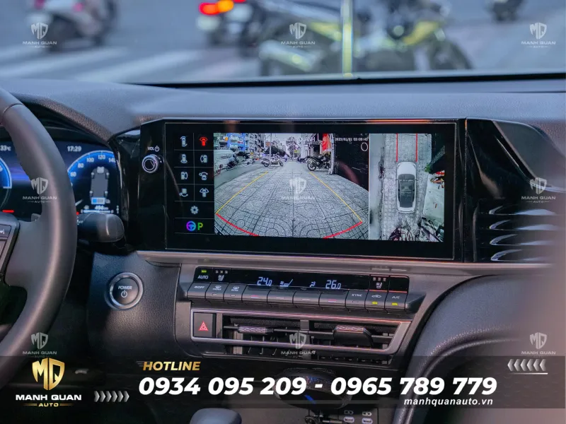 Camera 360 Độ Toyota Camry 2025 Camera 360 độ Toyota Camry 2025