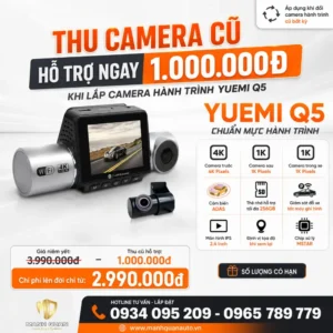 Camera Hành Trình Yuemi Q5 Camera hành trình Yuemi Q5 thu cũ đổi mới