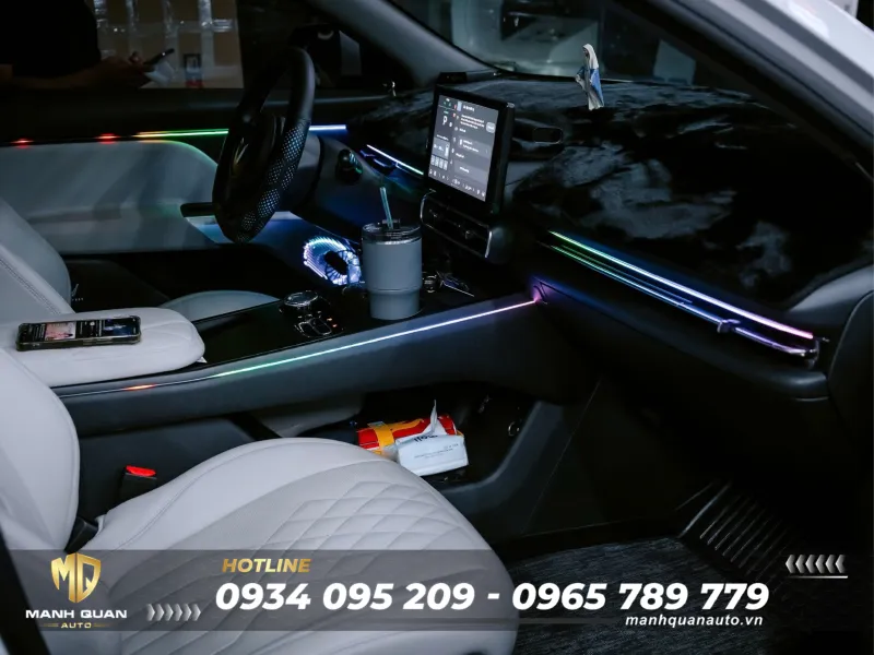 Top 10+ Phụ Kiện VinFast Limo Green Cần Thiết Nên Trang Bị LED nội thất Limo Green