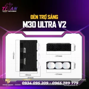 Đèn Trợ Sáng Titan M30 Ultra V2 Đèn trợ sáng Titan M30 Ultra V2