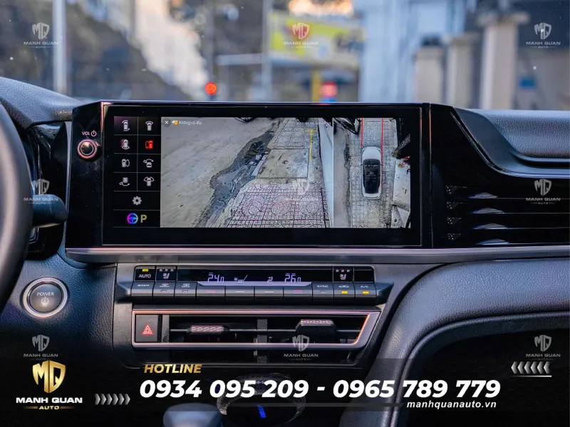 Camera 360 Độ Toyota Camry 2025 Camera 360 độ Toyota Camry 2025