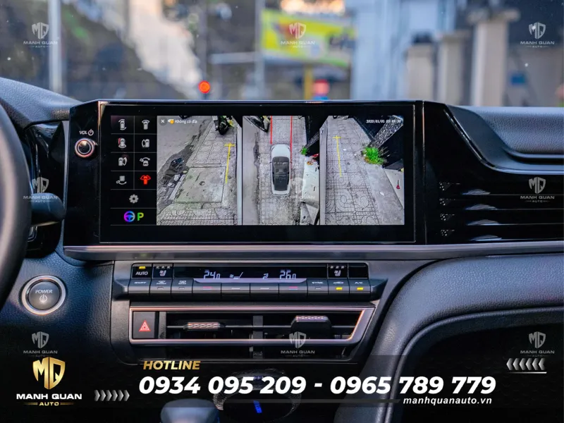 Camera 360 Độ Toyota Camry 2025 Camera 360 độ Toyota Camry 2025