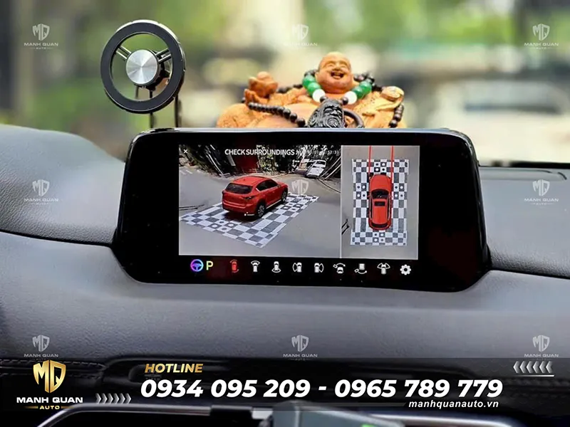 Camera 360 Mazda CX5 theo xe