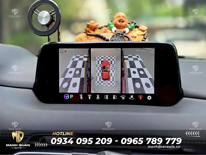 Camera 360 Mazda CX5 theo xe