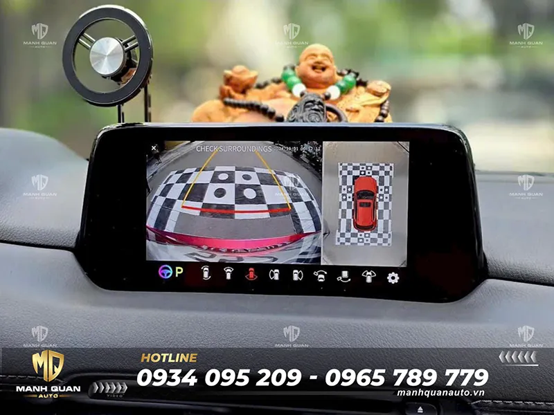 Camera 360 Mazda CX5 theo xe